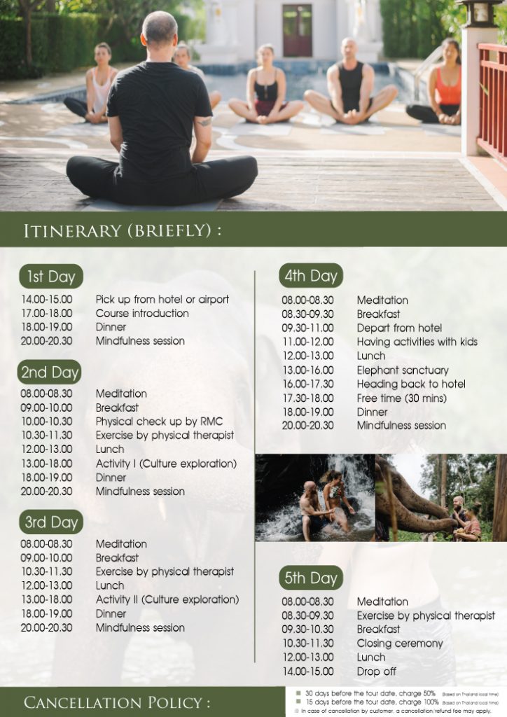 chiangmai, retreat, mindfulness, meditation, cultural
